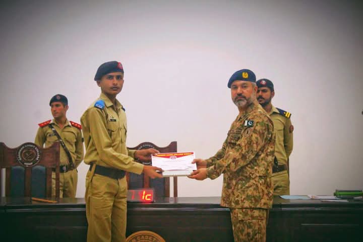 Askari Pre Cadet Student Cadet Addressing Assembly